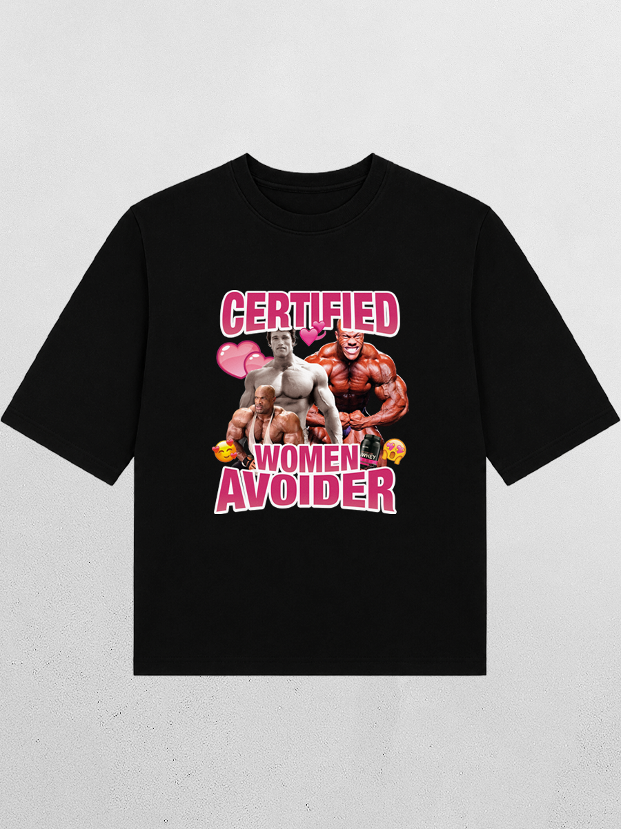 Футболка оверсайз CERTIFIED WOMEN AVOIDER