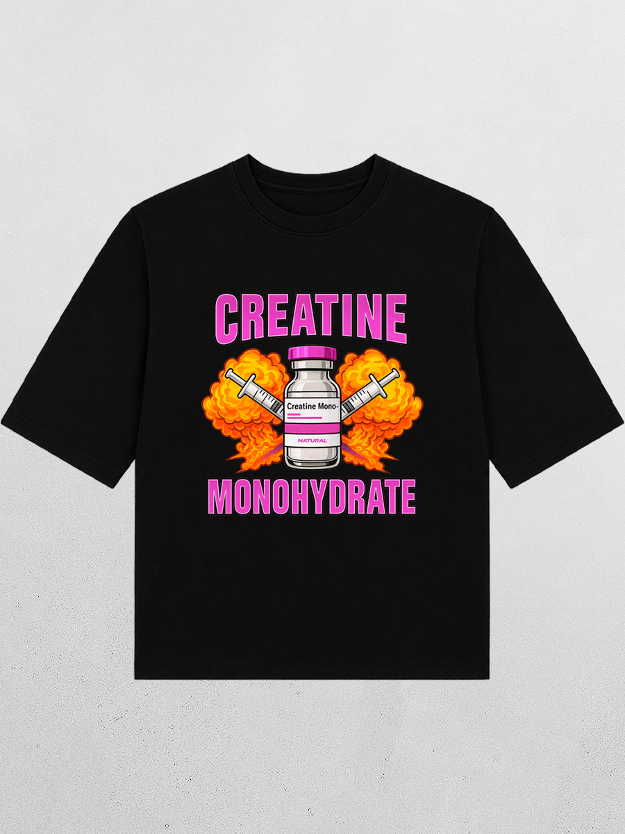 Футболка оверсайз CREATINE креатин