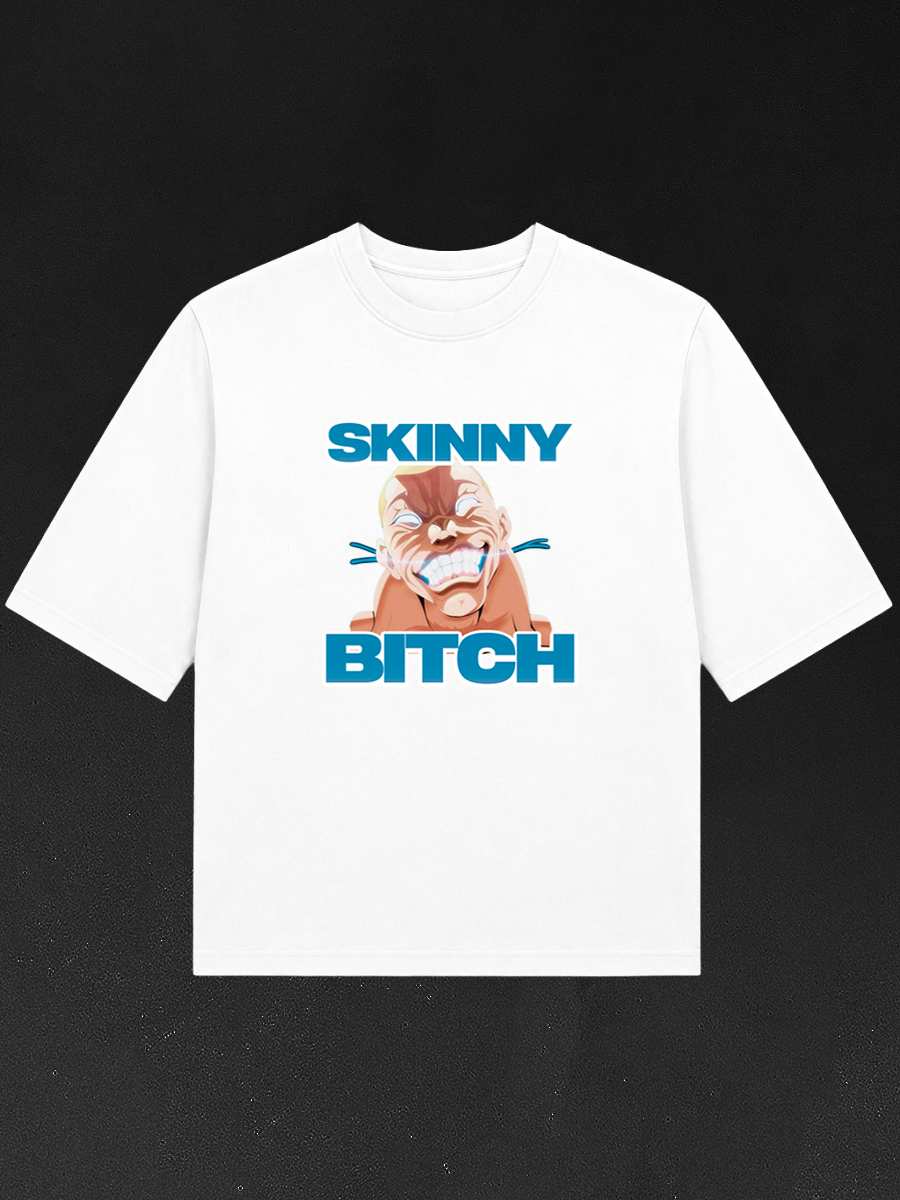 Футболка оверсайз SKINNY BITCH