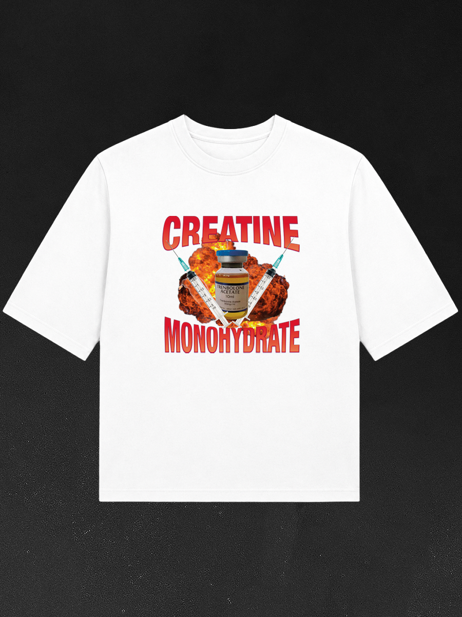 Футболка оверсайз CREATINE креатин
