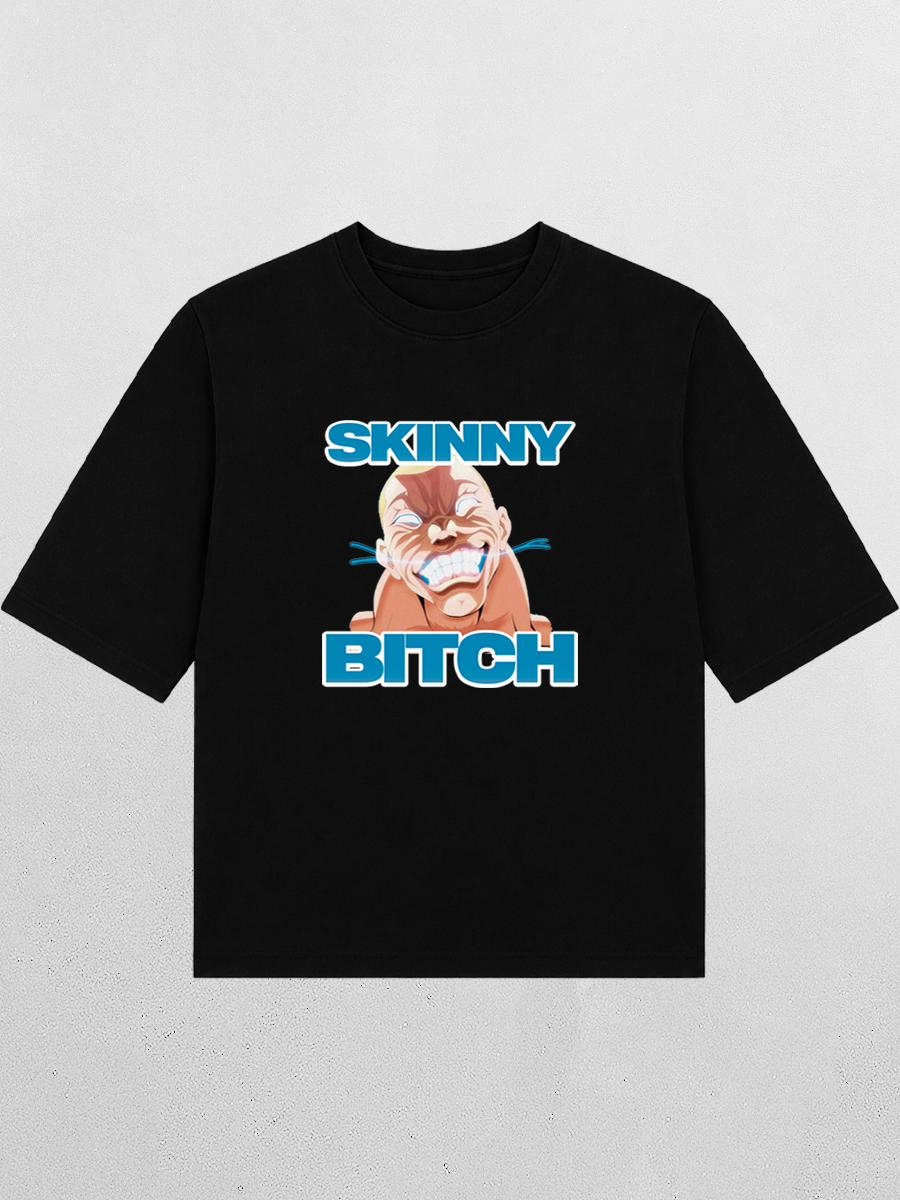 Футболка оверсайз SKINNY BITCH — купить в LASTREP
